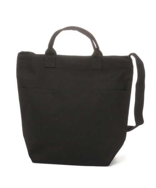 LEPSIM（レプシィム）の「キャンバス2WAYショルダーバッグ　344202（ショルダーバッグ・レディース・オフホワイト/ブラック/グレー・ONE SIZE）」の2枚目の写真