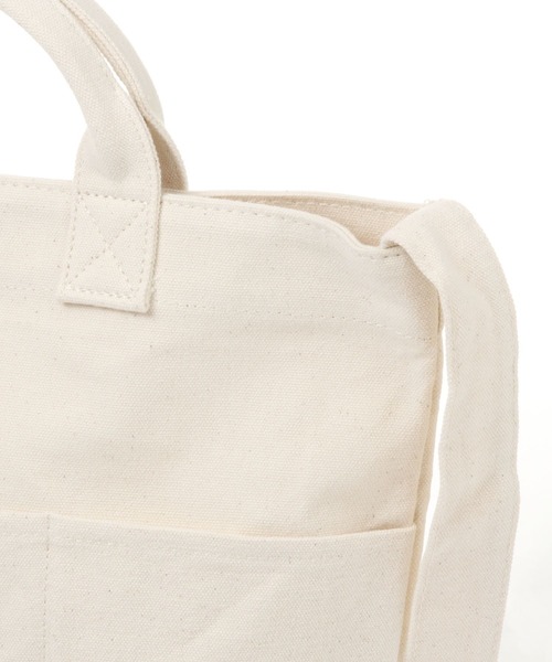 LEPSIM（レプシィム）の「キャンバス2WAYショルダーバッグ　344202（ショルダーバッグ・レディース・オフホワイト/ブラック/グレー・ONE SIZE）」の16枚目の写真