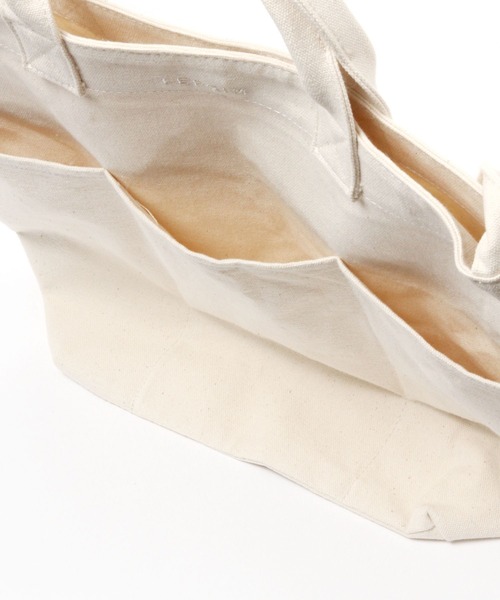 LEPSIM（レプシィム）の「キャンバス2WAYショルダーバッグ　344202（ショルダーバッグ・レディース・オフホワイト/ブラック/グレー・ONE SIZE）」の5枚目の写真