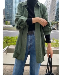 BEARDSLEY | 《FRIPIER》サイドスリットシャツ/テンセル(シャツ/ブラウス)