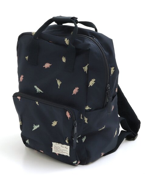 apres les cours(アプレレクール)の「バラエティモチーフリュック(バックパック/リュック・キッズ・ネイビー/サックスブルー/アイボリー・FREE)」の2枚目の写真