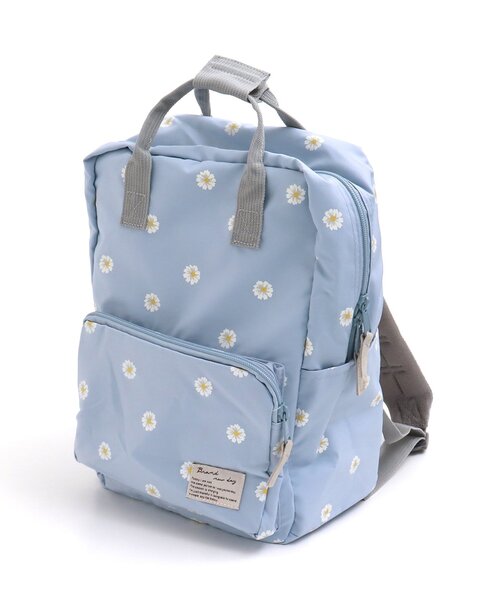 apres les cours(アプレレクール)の「バラエティモチーフリュック(バックパック/リュック・キッズ・ネイビー/サックスブルー/アイボリー・FREE)」の3枚目の写真