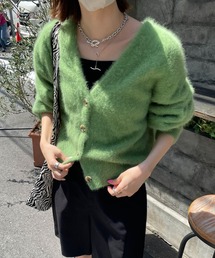 CAPRICIEUX LE'MAGE | FOXカシミアカーディガン(カーディガン/ボレロ)