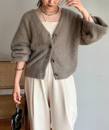 CAPRICIEUX LE'MAGE | FOXカシミアカーディガン(カーディガン/ボレロ)