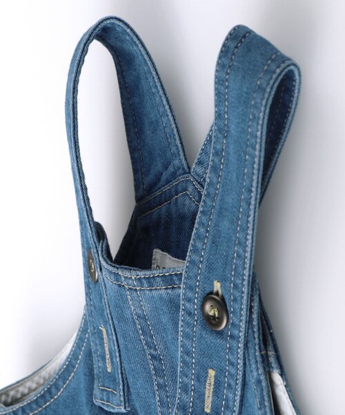 BRANSHES（ブランシェス）の「ベビーサロペット（サロペット/オーバーオール・キッズ・ネイビー/ブルー・80/70）」の8枚目の写真