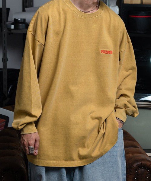 【完売品】 BONE Garment Dye ロンT 完売品】 BONE Garment Dye ロンT 完売品】 BONE Garment Dye ロンT