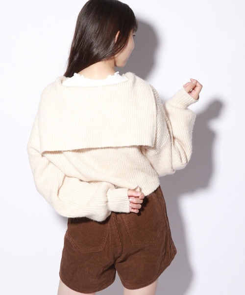 repipi armario（レピピ アルマリオ）の「アゼアミセーラーZIPカーディガン（カーディガン/ボレロ）」 WEAR