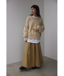 BLACK BY MOUSSY | oversize knit pullover（オーバーサイズニットプルオーバー）(ニット/セーター)