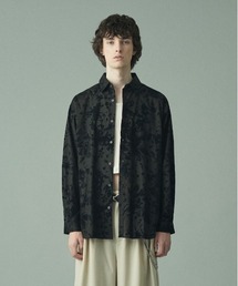 FLOWER FLOCKY L/S SHIRT
