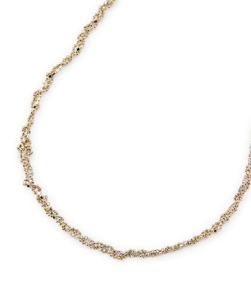 BEAUTY&YOUTH UNITED ARROWS（ビューティーアンドユースユナイテッドアローズ）の「BYTFN ビジュー ヒネリチェーン ロングネックレス ◆（ネックレス・レディース・ゴールド・フリー）」の4枚目の写真