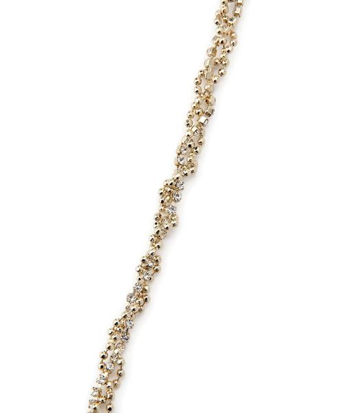 BEAUTY&YOUTH UNITED ARROWS（ビューティーアンドユースユナイテッドアローズ）の「BYTFN ビジュー ヒネリチェーン ロングネックレス ◆（ネックレス・レディース・ゴールド・フリー）」の5枚目の写真