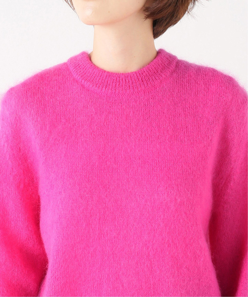 Spick & Span（スピックアンドスパン）の「【MEYAME/メヤメ】FLUFFY PULLOVER（ニット/セーター・レディース・ホワイト/ピンク・FREE）」の22枚目の写真