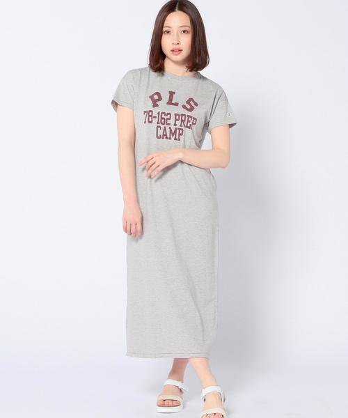 Champion（チャンピオン）の「Another Edition×Championマキシワンピース/BC AE×Champion MAXI OP（ワンピース・レディース・グレー/ケリー/ネイビー・フリー）」の9枚目の写真