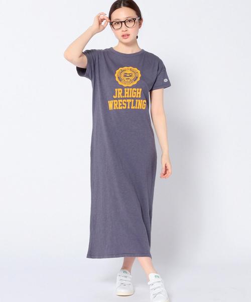 Champion（チャンピオン）の「Another Edition×Championマキシワンピース/BC AE×Champion MAXI OP（ワンピース・レディース・グレー/ケリー/ネイビー・フリー）」の21枚目の写真