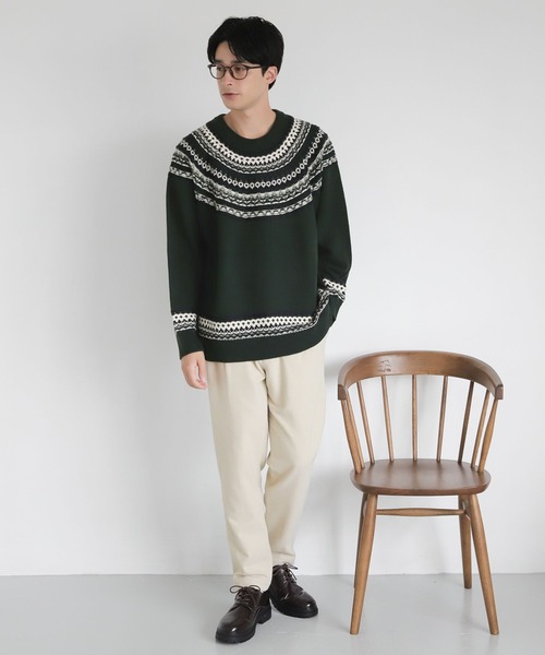 LAKOLE（ラコレ）の「ツイーディースリムパンツ / 295744（その他パンツ・メンズ・チャコールグレー/ブラウン/アイボリー・SMALL/MEDIUM/LARGE/X-LARGE）」の9枚目の写真