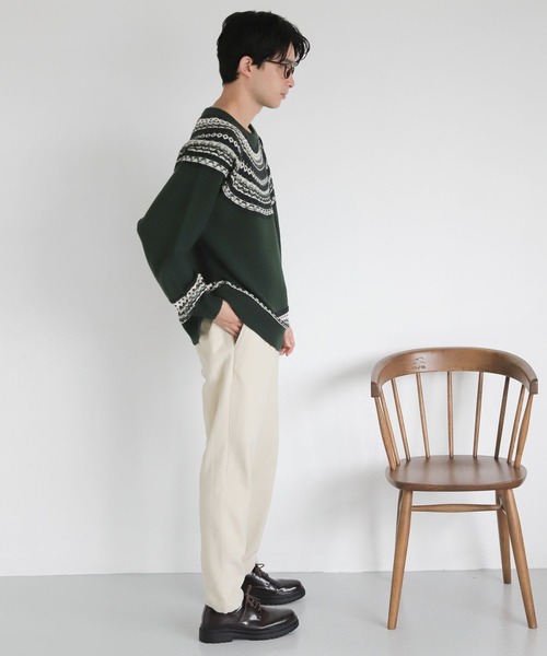 LAKOLE（ラコレ）の「ツイーディースリムパンツ / 295744（その他パンツ・メンズ・チャコールグレー/ブラウン/アイボリー・SMALL/MEDIUM/LARGE/X-LARGE）」の16枚目の写真