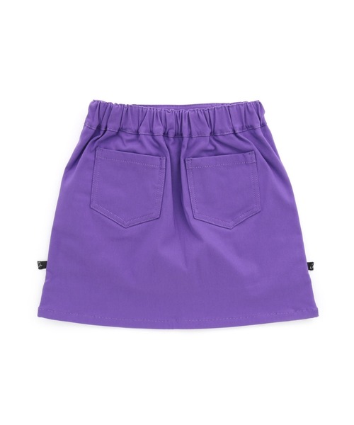 JENNI belle（ジェニィベル）の「【WEB限定】裏起毛ストレッチレースアップスカート（スカート・キッズ・ブラック/パープル/チェック・150cm/130cm/140cm/160cm）」の16枚目の写真