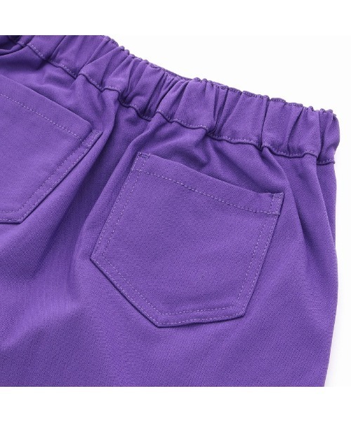 JENNI belle（ジェニィベル）の「【WEB限定】裏起毛ストレッチレースアップスカート（スカート・キッズ・ブラック/パープル/チェック・150cm/130cm/140cm/160cm）」の6枚目の写真