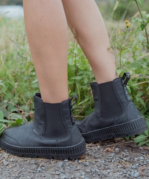 ROXY(ロキシー)の「DAY-DAWN/ロキシー撥水サイドゴアブーツ(ブーツ・レディース・ブラック/ベージュ・23cm/24cm/25cm)」の12枚目の写真