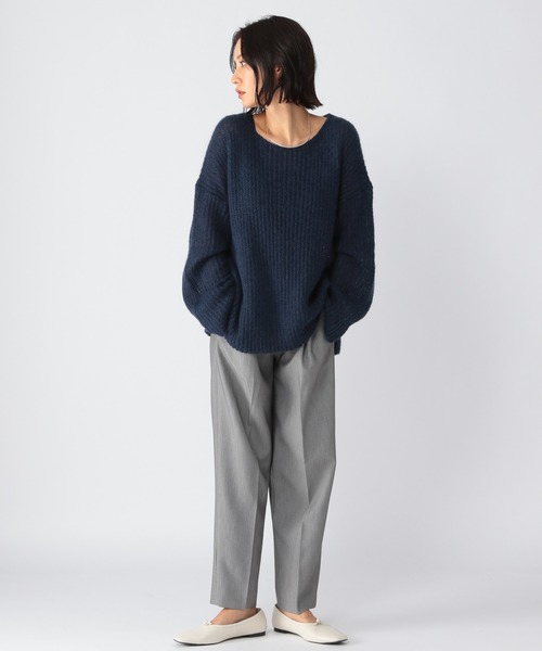 Mazell（マゼル）の「Mazell  / 結びスクエアフラット（バレエシューズ・レディース・ブラック/レオパード/ベージュ系・37/39/38/36/35）」の13枚目の写真