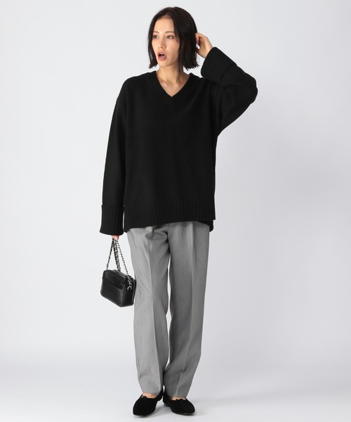 Mazell（マゼル）の「Mazell  / 結びスクエアフラット（バレエシューズ・レディース・ブラック/レオパード/ベージュ系・37/39/38/36/35）」の16枚目の写真