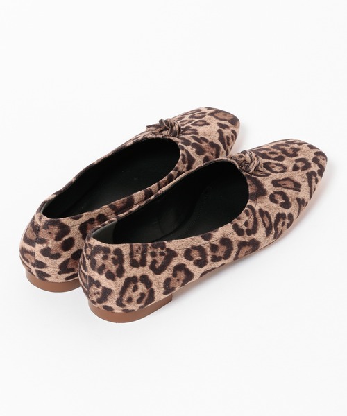 Mazell（マゼル）の「Mazell  / 結びスクエアフラット（バレエシューズ・レディース・ブラック/レオパード/ベージュ系・37/39/38/36/35）」の18枚目の写真