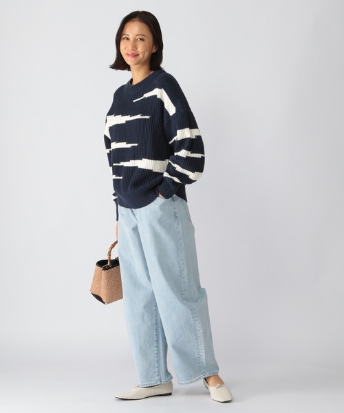 Mazell（マゼル）の「Mazell  / 結びスクエアフラット（バレエシューズ・レディース・ブラック/レオパード/ベージュ系・37/39/38/36/35）」の22枚目の写真