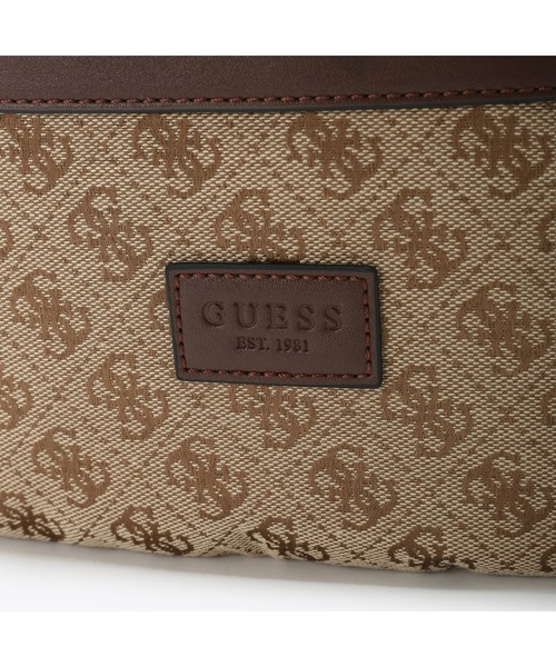 Guess（ゲス）の「STRAVE  Bum Bag（ボディバッグ/ウエストポーチ・メンズ・ライトベージュ/ブラック/グレー・ONE SIZE）」の6枚目の写真