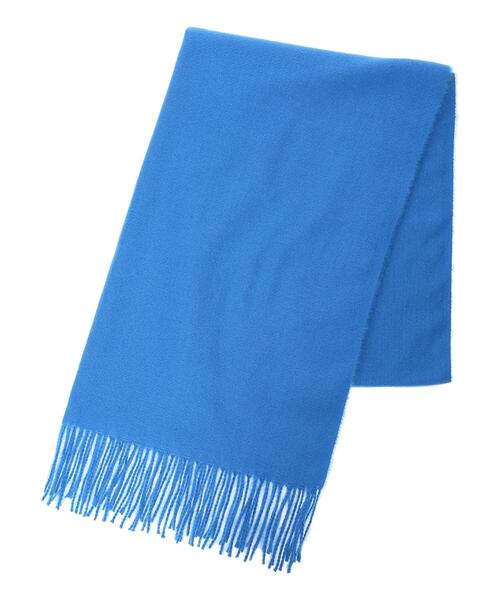 Green　Parks（グリーンパークス）の「カシミアライクカラーストール（ストール/ショール・レディース・ブラウン/レッド/ホワイト系その他2/ブルー・FREE）」の3枚目の写真