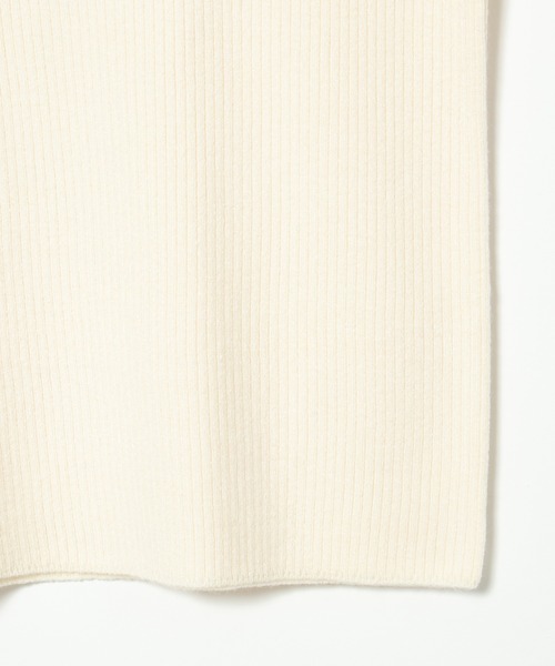 LBC（エルビーシー）の「【ZOZO限定】袖ジャカードリブニット（ニット/セーター・レディース・オフホワイト/ブラック・M/L）」の8枚目の写真