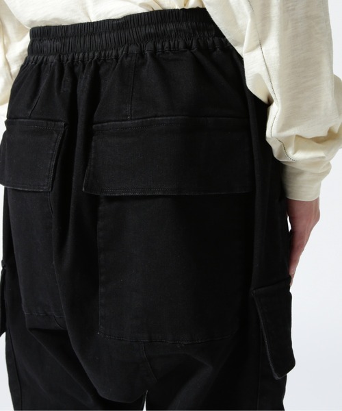 ROYAL FLASH(ロイヤルフラッシュ)の「A.F ARTEFACT/エーエフ・アーティファクト/Denim Sarouel Long Pants(カーゴパンツ・メンズ・ブラック・1/3/2)」の10枚目の写真