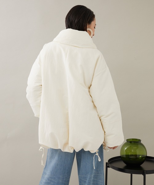 KATHARINE ROSS（キャサリンロス）の「【KATHARINE ROSS】ビクトリアダウン クリンピーパフィダウンコート（ダウンジャケット/コート・レディース・グリーン/ブラック/アイボリー・MEDIUM）」の16枚目の写真