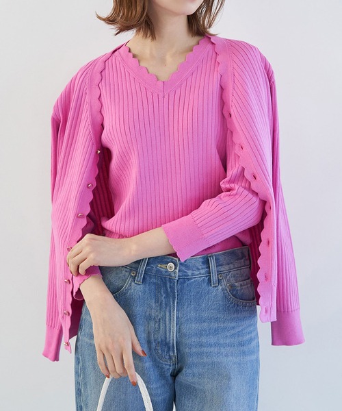 セール】オーガニックスイスニットカーディガン（カーディガン/ボレロ