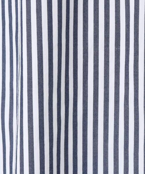 THE SHOP TK （ザ ショップ ティーケー ）の「◆【首まわりスッキリ/着回し出来る】バンドカラーシャツワンピース（ワンピース・レディース・ベージュ/ネイビー系2/ホワイト系・99）」の17枚目の写真