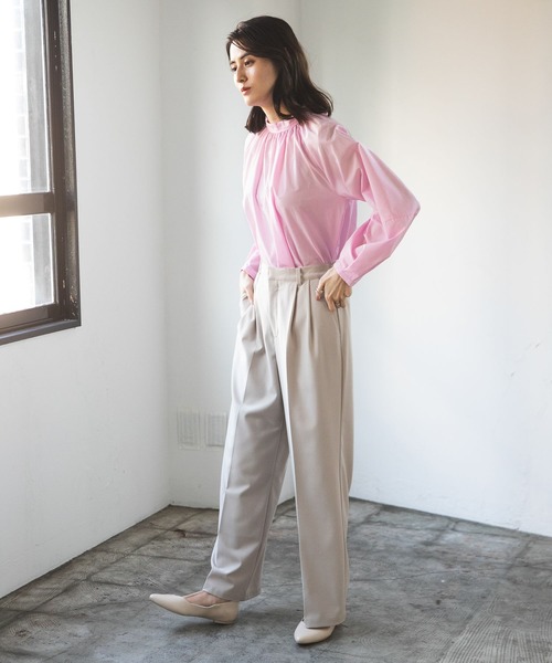 LEPSIM(レプシィム)の「キレイめフラットパンプス 176606(パンプス・レディース・ブラック/アイボリー・MEDIUM/LARGE)」の6枚目の写真