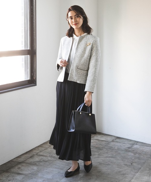 LEPSIM(レプシィム)の「キレイめフラットパンプス 176606(パンプス・レディース・ブラック/アイボリー・MEDIUM/LARGE)」の3枚目の写真