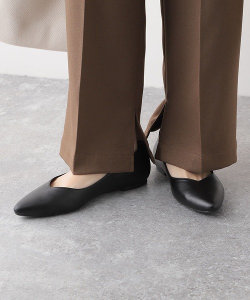 LEPSIM(レプシィム)の「キレイめフラットパンプス 176606(パンプス・レディース・ブラック/アイボリー・MEDIUM/LARGE)」の14枚目の写真