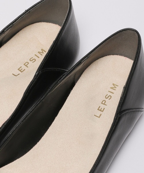 LEPSIM(レプシィム)の「キレイめフラットパンプス 176606(パンプス・レディース・ブラック/アイボリー・MEDIUM/LARGE)」の12枚目の写真