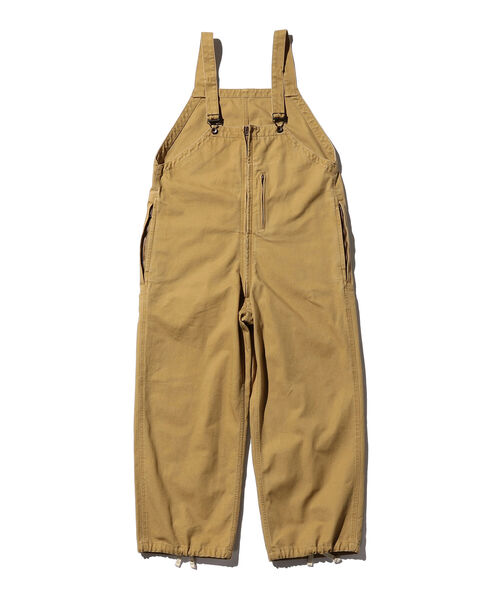 BEAMS PLUS（ビームスプラス）の「BEAMS PLUS / ヘリンボーン ミリタリーオーバーオール（サロペット/オーバーオール・メンズ・カーキ/ホワイト/インディゴブルー・SMALL/MEDIUM/LARGE/X-LARGE）」の2枚目の写真