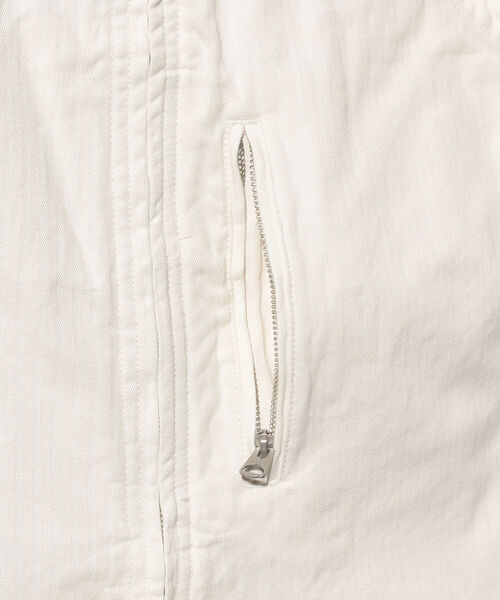 BEAMS PLUS（ビームスプラス）の「BEAMS PLUS / ヘリンボーン ミリタリーオーバーオール（サロペット/オーバーオール・メンズ・カーキ/ホワイト/インディゴブルー・SMALL/MEDIUM/LARGE/X-LARGE）」の11枚目の写真