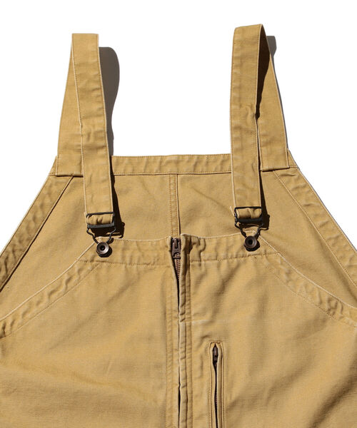 BEAMS PLUS（ビームスプラス）の「BEAMS PLUS / ヘリンボーン ミリタリーオーバーオール（サロペット/オーバーオール・メンズ・カーキ/ホワイト/インディゴブルー・SMALL/MEDIUM/LARGE/X-LARGE）」の21枚目の写真