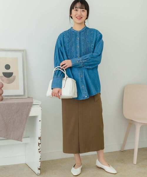 URBAN RESEARCH（アーバンリサーチ）の「横長ボストンバッグ（ボストンバッグ・レディース・ホワイト/ブラック・ONE）」の5枚目の写真