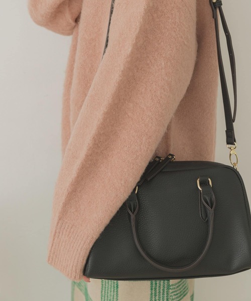 URBAN RESEARCH（アーバンリサーチ）の「横長ボストンバッグ（ボストンバッグ・レディース・ホワイト/ブラック・ONE）」の22枚目の写真