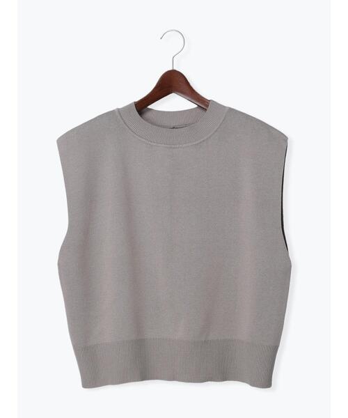 Te chichi（テチチ）の「バックパールニットベスト（ベスト・レディース・ブラック/グレー/オフホワイト・ﾌﾘ-）」の21枚目の写真