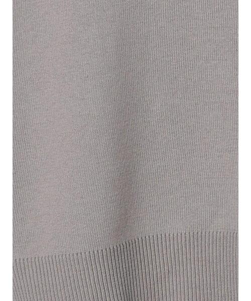 Te chichi（テチチ）の「バックパールニットベスト（ベスト・レディース・ブラック/グレー/オフホワイト・ﾌﾘ-）」の15枚目の写真