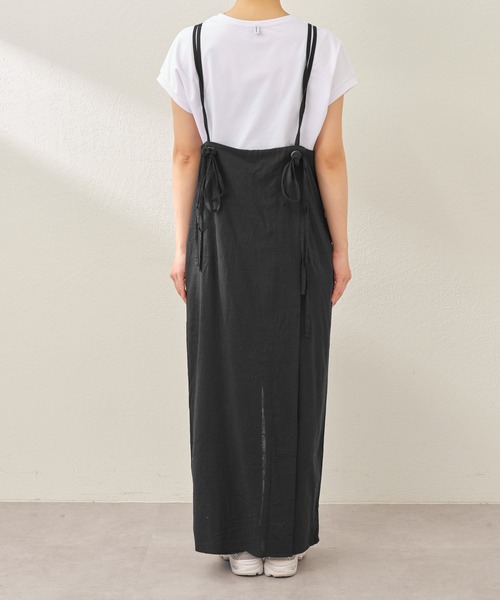 Franklin Climbing(フランクリンクライミング)の「【Retreat】【2WAY】サロペット(サロペット/オーバーオール・レディース・アイボリー/ブラウン/ブラック・ONE SIZE)」の10枚目の写真