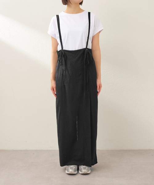 Franklin Climbing(フランクリンクライミング)の「【Retreat】【2WAY】サロペット(サロペット/オーバーオール・レディース・アイボリー/ブラウン/ブラック・ONE SIZE)」の11枚目の写真