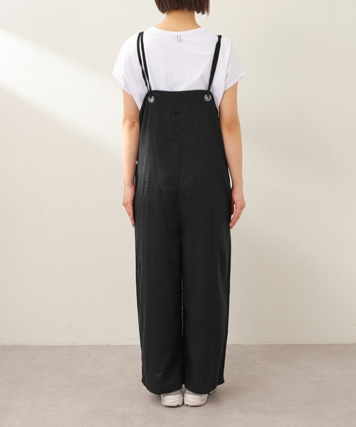 Franklin Climbing(フランクリンクライミング)の「【Retreat】【2WAY】サロペット(サロペット/オーバーオール・レディース・アイボリー/ブラウン/ブラック・ONE SIZE)」の14枚目の写真