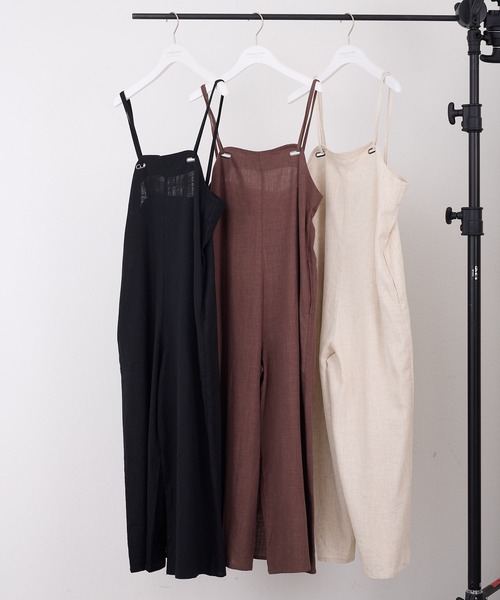 Franklin Climbing(フランクリンクライミング)の「【Retreat】【2WAY】サロペット(サロペット/オーバーオール・レディース・アイボリー/ブラウン/ブラック・ONE SIZE)」の21枚目の写真