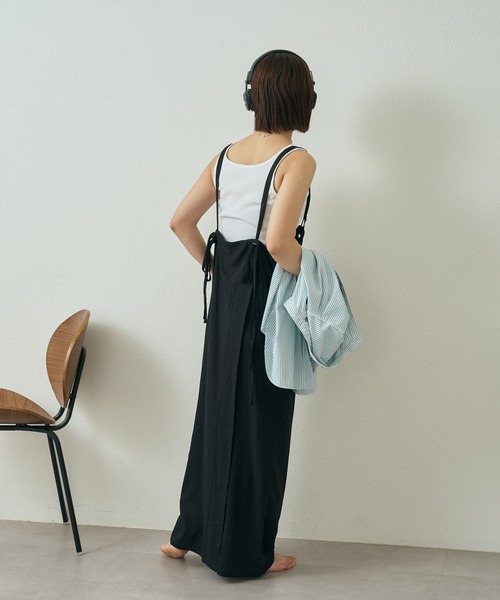 Franklin Climbing(フランクリンクライミング)の「【Retreat】【2WAY】サロペット(サロペット/オーバーオール・レディース・アイボリー/ブラウン/ブラック・ONE SIZE)」の13枚目の写真